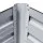 Green Fingers Raised Garden Bed 240x80x45cm Galvanised Steel Planter Box Set, Rustproof, Durable, Safe Edges, 2-Pack