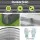 Greenfingers Modular Garden Bed 9-in-1, 56cm Height, Galvanised Steel, Rustproof, Easy Assembly, Grow Veggies & Herbs