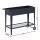 Green Fingers 100x40x80cm Raised Garden Bed - Galvanised Steel, Mobile with Wheels, Storage Shelf for Herbs & Vegetables