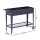 Green Fingers Raised Garden Bed x2, 100x40x80cm Galvanised Steel Planter Box with Wheels, Storage Shelf, Elevated Design