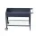 Green Fingers Raised Garden Bed x2, 100x40x80cm Galvanised Steel Planter Box with Wheels, Storage Shelf, Elevated Design