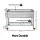 Green Fingers Mobile Raised Garden Bed 81cm with Wheels and Storage Shelf Silver