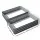 Green Fingers 2x Raised Garden Bed 120x90cm - Galvanised Steel, Anti-Rust, Safe Edges, Durable for Veggies & Herbs
