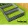 Green Fingers 2x Raised Garden Bed 120x90cm - Galvanised Steel, Anti-Rust, Safe Edges, Durable for Veggies & Herbs