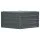 Green Fingers 2x Galvanised Steel Raised Garden Bed - 130x130x46cm, Rustproof Planter Box with Rounded Safety Edges