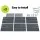 Green Fingers 2x Galvanised Steel Raised Garden Bed - 130x130x46cm, Rustproof Planter Box with Rounded Safety Edges