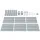 Green Fingers 2x Galvanised Steel Raised Garden Bed - 130x130x46cm, Rustproof Planter Box with Rounded Safety Edges