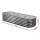 Green Fingers 240cm Raised Garden Bed Kit 3 Pack Galvanised Steel Oval Planters with Safety Edging