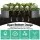 Green Fingers Galvanised Raised Garden Bed 320x80x42cm - Durable SGCC Steel Oval Planter with Safe Rounded Edges