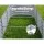 2x Green Fingers Galvanised Raised Garden Bed 320x80x42cm Oval Planter Box, Rustproof Steel, Aluminium Grey