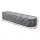 Green Fingers 4-Piece Raised Garden Bed Kit 320cm Galvanised Steel Aluminium Grey