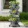 Green Fingers 5 Tier Vertical Garden Bed - Stackable Grey Planters with Auto Drainage for Herbs, Flowers & Strawberries