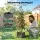 Green Fingers Self Watering Planter with Trellis Adjustable 4 Layer 140cm Modular Tomato Tower Grey 1 Pack