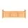 Greenfingers Wooden Raised Garden Bed 90x30x33cm - Eco-Friendly Fir Wood Planter Box for Vegetables & Flowers