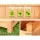2x Green Fingers Raised Garden Bed 90x30x33cm Fir Wood Planter Box, Elevated Container for Flowers & Veggies