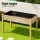 Green Fingers 2x Raised Garden Bed 120x60x80cm - Sturdy Fir Wood, Elevated Planter Box for Vegetables & Flowers