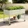 Green Fingers Mobile Raised Garden Bed 115cm White Elevated Planter 81cm Height with Wheels and Shelf