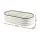 Green Fingers Raised Garden Bed 2 Pack Galvanised Planter Boxes 120x60x30cm Cream Rust Resistant 2-Pk