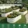 Green Fingers Raised Garden Bed 2 Pack Galvanised Planter Boxes 120x60x30cm Cream Rust Resistant 2-Pk