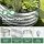 Green Fingers Raised Garden Bed Galvanised Oval Metal Planter 150x70x30cm Large Silver Outdoor Bed (0.5mm)