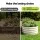 Green Fingers Oval Raised Garden Bed 240x60x45cm Galvanised Steel Rust Resistant White Deep 45cm Planter Box