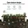 Green Fingers Oval Raised Garden Bed 240x60x45cm Galvanised Steel Rust Resistant White Deep 45cm Planter Box