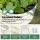Green Fingers Oval Raised Garden Bed 240x60x45cm Galvanised Steel Rust Resistant White Deep 45cm Planter Box