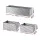Green Fingers 2-in-1 Modular Galvanised Raised Garden Bed 240x80x60cm Rust Resistant Large Planter Box