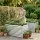 Green Fingers 2-in-1 Modular Galvanised Raised Garden Bed 240x80x60cm Rust Resistant Large Planter Box