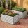 Green Fingers 2-in-1 Modular Galvanised Raised Garden Bed 240x80x60cm Rust Resistant Large Planter Box