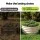 Green Fingers Round Galvanised Raised Garden Bed 2 Pack 60cm x 30cm White Rust Resistant Metal Planters