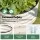 Green Fingers Round Galvanised Raised Garden Bed 2 Pack 60cm x 30cm White Rust Resistant Metal Planters