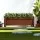 Green Fingers Raised Wooden Garden Bed Planter Box 90x30x33cm Brown Solid Fir Wood Liner Drainage Base