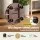 Gardeon 2PC Plant Carts HDPE Plant Caddy with Lockable Wheels Brown 32 cm x 10 cm in Pack of 2 Pieces