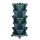 Greenfingers 5 Tier Stackable Garden Bed - Plastic Planters with Auto Drainage & Casters for Indoor/Outdoor Use