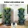 Greenfingers 5 Tier Stackable Garden Bed - Plastic Planters with Auto Drainage & Casters for Indoor/Outdoor Use