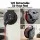 Giantz 15m Retractable Air Hose Reel 3/8 Inch Heavy Duty Steel, 300PSI Auto Rewind, Wall or Ceiling Mountable