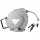 Green Fingers 10M Retractable Water Hose Reel with Auto Rewind, 9-Setting Spray Gun, UV-Resistant PVC, 180° Swivel Mount
