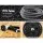 Green Fingers 10M Retractable Water Hose Reel with Auto Rewind, 9-Setting Spray Gun, UV-Resistant PVC, 180° Swivel Mount