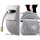 Green Fingers 20M Retractable Water Hose Reel with Auto Rewind, UV-Resistant PVC, 180° Swivel Mount & Brass Spray Gun