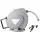Green Fingers 20M Retractable Water Hose Reel with Auto Rewind, UV-Resistant PVC, 9-Setting Spray Gun, 180° Swivel Mount