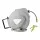Green Fingers 30M Retractable Water Hose Reel with Auto Rewind, UV-Resistant PVC, Brass Spray Gun, and 180° Swivel Mount