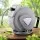 Green Fingers 30M Retractable Water Hose Reel with Auto Rewind, UV-Resistant PVC, Brass Spray Gun, and 180° Swivel Mount