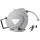Green Fingers 30M Retractable Water Hose Reel with Auto Rewind, UV-Resistant PVC, 9-Setting Spray Gun, 180° Swivel Mount