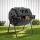 Gardeon 160L Dual Chamber Compost Bin Tumbler Rotating Composter with Sliding Doors and Ventilation System