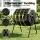 Gardeon 160L Dual Chamber Compost Bin Tumbler Rotating Composter with Sliding Doors and Ventilation System