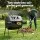 Gardeon 160L Dual Chamber Compost Bin Tumbler Rotating Composter with Sliding Doors and Ventilation System