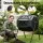 Gardeon 160L Dual Chamber Compost Bin Tumbler Rotating Composter with Sliding Doors and Ventilation System
