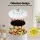 Gardeon 6L Kitchen Compost Bin White Ventilated Lid Countertop Metal Caddy Odour Control Durable Handle