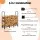 Gardeon 120cm Firewood Rack Black - Heavy-Duty Steel, 3 Sizes, Ventilated Design, 200kg Capacity, Includes 4 Tools